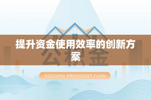 山上提升资金使用效率的创新方案